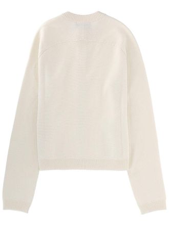 Gucci Wool and Cashmere with Clamp Detail Cardigan - White