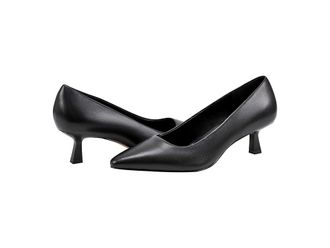 Marc Fisher Kendri High Womens Heels Black Leather : 7.5 M