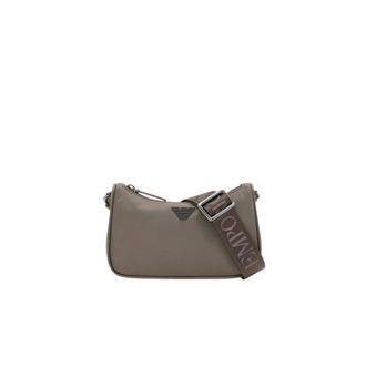 Emporio Armani Schoudertas - Dames - Tassen - Bruin - Maat: ONE Size Zijde