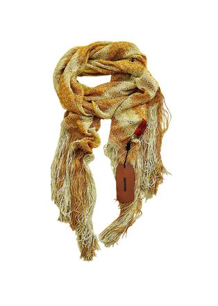 Missoni Multicoloured Metallic Fringed Scarf