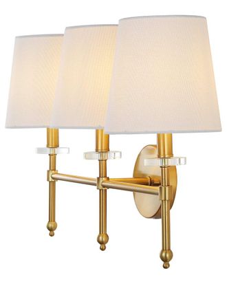 Jonathan Y Designs Jonathan Y Olivia 3-Light Modern Midcentury 23In Iron Led Vanity