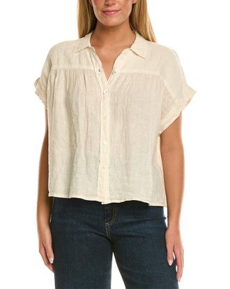 Velvet Velvet By Graham & Spencer Aria Linen Top