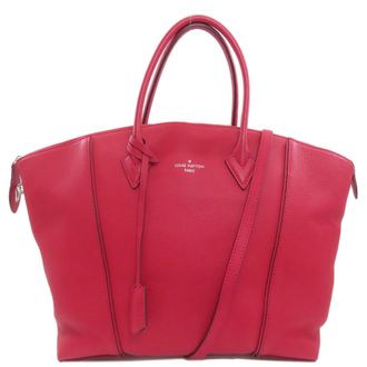 Louis Vuitton Red Color Tote Bag (Pre-Owned)