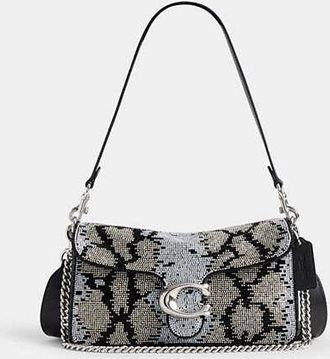 Coach Tabby Shoulder Bag 26 With Beaded Snake
