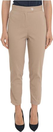 Harmont & Blaine Broeken, Dames, Beige, XS, Cropped Broeken