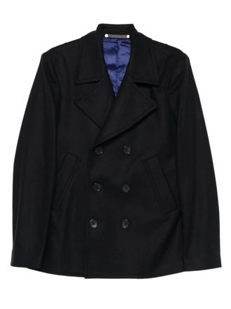 Paul Smith double-breasted peacoat - Black