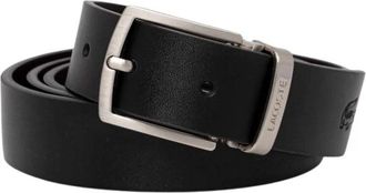 Lacoste Belts - Heren - Riemen - Zwart - 110 CM - Accessoires