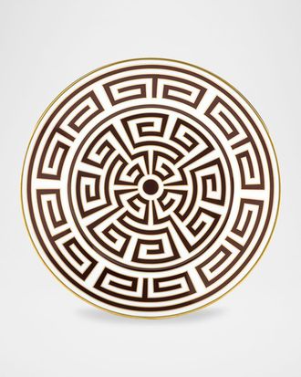 Ginori 1735 Labirinto Ebano Flat Bread Plate