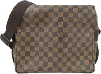 Louis Vuitton Pre-owned Naviglio Damier Shoulder Bag - - Pre-owned - Donna - Marrone - ONE SIZE