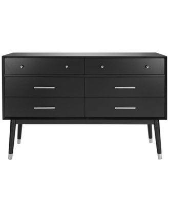 Safavieh Couture Zack 6 Drawer Wood Dresser