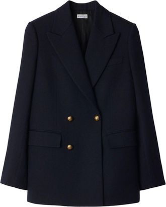 Burberry Wollen Tailored Jas