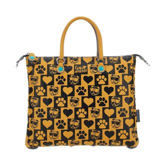 Gabs Animal Lover Gele Jeans Tas - Dames - Shoppers - Veelkleurig - ONE Size - Katoen - Tassen