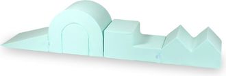 OEM Parque Infantil De Espuma, Color Menta, 5 Piezas