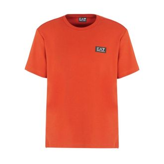 Emporio Armani T-Shirts - Heren - T-shirts - Oranje - 3XL - Tops