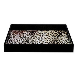 Roberto Cavalli Small Rectangular Tray in Jaguar at Nordstrom