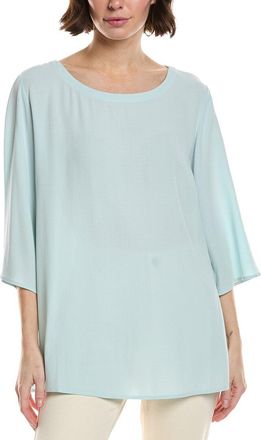 Eileen Fisher Eileen Fisher Ballet Neck Silk Top