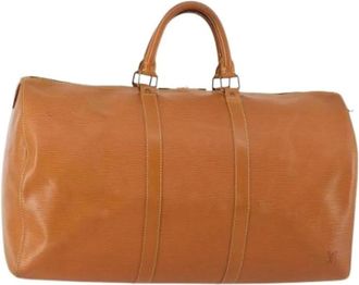 Louis Vuitton Pre-owned Weekend Bags, female, Brown, Size: ONE SIZE Pre-owned Epi Boston Bag