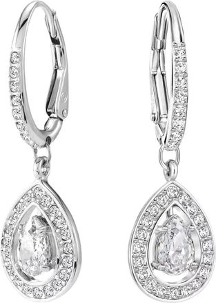 Swarovski Attract Light Peer Oorbellen - Dames - Oorbellen - Grijs - ONE Size - Accessoires
