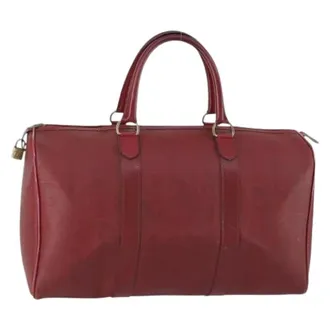 Dior Pre-owned Vintage Trotter Duffle Bag - unisex - Dior Vintage - Vintage Weekend Bags - Red - ONE SIZE - Pre-owned