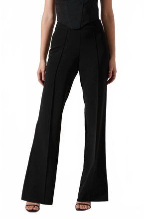 Astr Madison High Waist Pant In Black