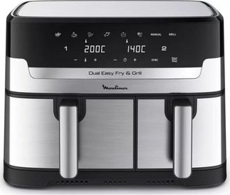 Moulinex Freidora Sin Aceite 8,3l 2450w Acero Inoxidable/negra - Ez905d20 Moulinex