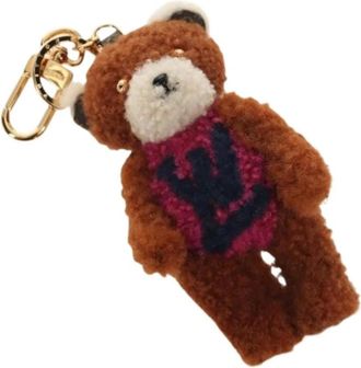 Louis Vuitton Pre-owned Accessories, female, Brown, Size: ONE SIZE Pre-owned Leather Key Holder