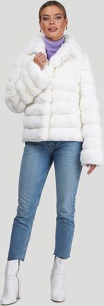 Gorski Horizontal Chinchilla Jacket