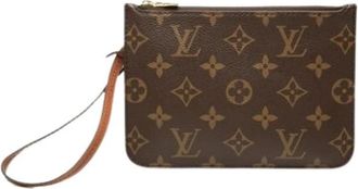 Louis Vuitton Pre-owned Clutch Bag - Dames - Vintage Clutch - Bruin - ONE Size - Vintage