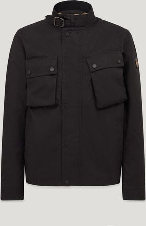 Belstaff Service Racemaster Mens Dry Waxed Cotton Black Size S