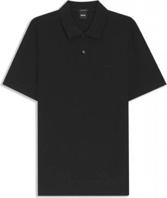 HUGO BOSS Pallas Poloshirt - Heren - Polos - Zwart - 6XL - Katoen - Tops