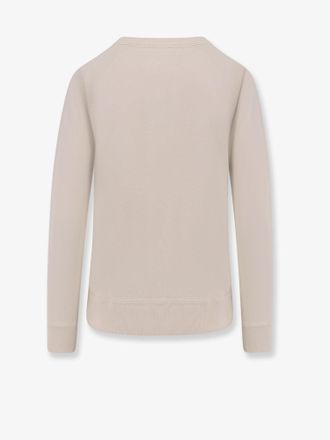 Isabel Marant Womens Organic Cotton Sweatshirt Beige Sweatshirts Sweater
