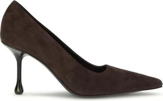 Jimmy Choo London Elegante Ixia Su&egrave;de Pumps - Dames - Pumps - Bruin - 39 EU - Su&egrave;de - Schoenen