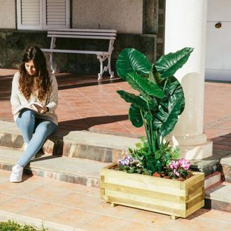OEM Jardinera Rectangular Windowbox 90x40x33 Cm Nortene