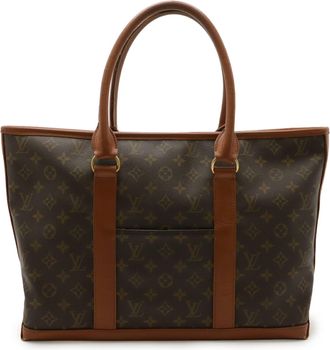 Louis Vuitton Brown Galle Monogram Monogram Shoulder Bag Tote Bag (Pre-Owned)