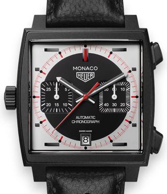 Tag Heuer Monaco Chronograph Automatic Mens Watch CAW218F.FC6356