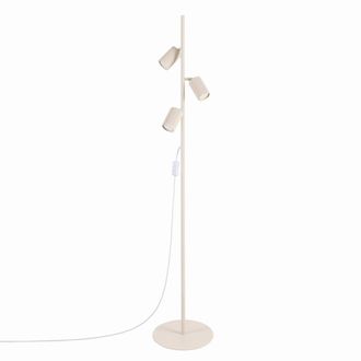 Sollux Lighting L&aacute;mpara de pie beige aluminio alt. 155 cm