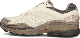 Saucony Progrid Omni 9 - Dames - Hardloopschoenen - Beige - 40 EU - Leer - Fitness