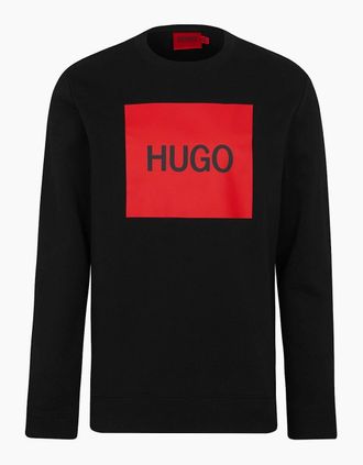 HUGO BOSS Mens Sweatshirt - Black - Size: 2X large