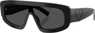 Prada PR D10S Zonnebril - Heren - Zonnebrillen - Zwart - ONE Size - Accessoires