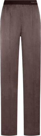 Tom Ford PEACH-FEEL SILK SATIN PJ PANTS - Tom Ford - Woman