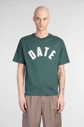 D.A.T.E. D. A.T. E. Baseball T-shirt In Green Cotton