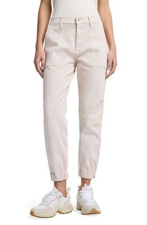 7 For All Mankind Darted Joggers in Vintage White at Nordstrom Rack, Size 27