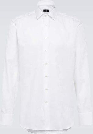 Etro Paisley jacquard cotton shirt