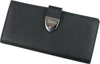 Gucci Pre-owned Wallets, female, Black, Size: ONE SIZE Pre-owned Vintage Wallet