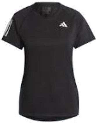 adidas Tennis Club T-Shirt Asia Sizing Black White HS1450