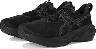 Asics Novablast 5 Womens Running Shoes Black/Carrier Grey : 11.5 B - Medium, Synthetic