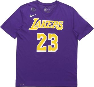 Nike NBA James LeBron James lakers limited Jersey Short Sleeve Purple AR4888-557