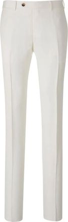 Canali Pantaloni con piega - Bianco