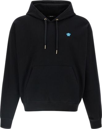 Versace Black Cotton Mens Sweatshirt
