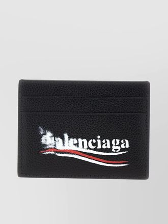 Balenciaga leather cardholder